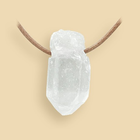 Pendant Rock Crystal point